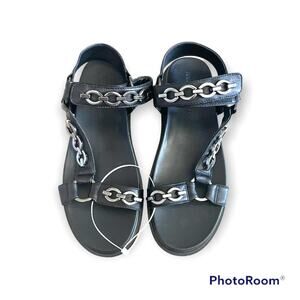 Platform espadrille teva sandal black